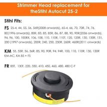 Trimmerkopf Für Stihl Auto Cut 25-2, Schneidkopf Passend Für Stihl Freischneider Der Serien Fs Und Km