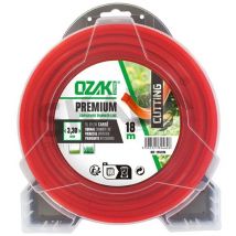 Trimmerlinie Quadratisch 3,3mm Rif 1512616 Kompatibel Mit Ozaki