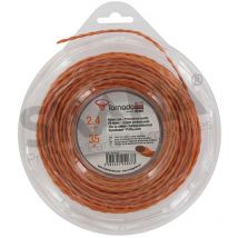 Trimmerlinie twisted 2,4MM rif 1517114 kompatibel tornado