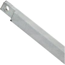 Fuhr - Tringle Carré En Applique 13x13x2500mm Acier Zingué Vqv13v25