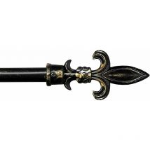 Tringle à Rideau en Fer Vente aux Enchères de Rideaux Anneaux Extensibles 120 210 cm - Lancer