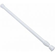 Tringle à rideau extensible, barre de tension extensible, facile à installer pour rideaux en filet, barres télescopiques extensibles pour rideau de