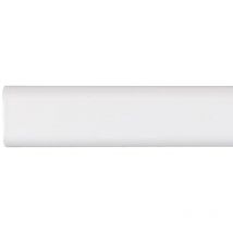 Armoire Ovale Bar Métal Blanc 100 cm Stor Planet - Tube Armoire Ovale Blanc 15x25mm - 100 cm Cintacor