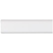 Barre De Placard Ovale En Métal Blanc 200cm Stor Planet