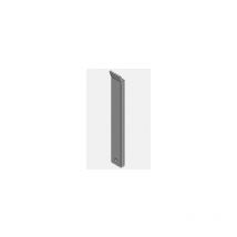 Tringle plate aluminium - Longueur : 1000 mm - OJMAR