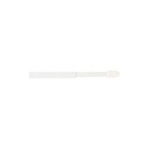 MOBOIS - 2 tringles plates extensibles 80/120 cm blanc et 4 pitons