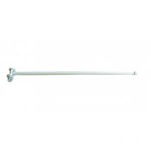 Secodir - Tringle de Porte Pivotante 60 à 100 cm Coloris - Blanc - Blanc