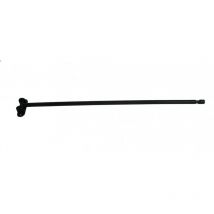 Secodir - Tringle de Porte Pivotante 60 à 100 cm Coloris - Noir - Noir