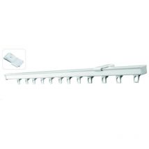 Secodir - unirail - Tringle rail pour rideau en aluminium blanc l 1 m Coloris - Blanc
