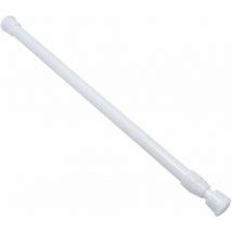Tringle télescopique réglable, rideau de douche extensible en fer, tringle à rideau légère pour suspendre un rideau de douche, un rideau, une armoire