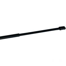 Ovales - 2 tringles à rideaux extensibles 30 a 45 cm Coloris - Anthracite