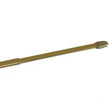 Ovale - 2 tringles à rideaux extensibles 40-65cm Coloris - Laiton