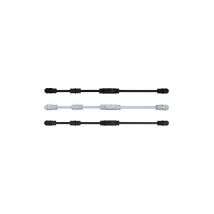 Tringle pour crémones ROLLINGER - 16 x 5 mm Noir 1300 Noir