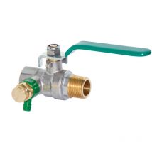 Hermann Schmidt - Trinkwasser Kugelhahn 1/2' bis 2' ig-ag langer Hebel dvgw Entleerung