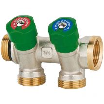 Effebi - Trinkwasserverteiler mit DVGW-Zulassung - 2-fach Verteiler