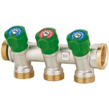 Effebi - Trinkwasserverteiler mit DVGW-Zulassung - 3-fach Verteiler