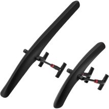 Trintion Professionelles Fahrrad Schutzblech Set 24-29 Zoll Universeller Spritzschutz Aus Hochleistungskunststoff Schnellmontage Für Mountainbikes E-