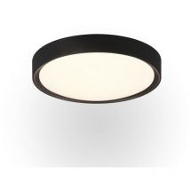 Trio - Clarimo Modern Bathroom Ceiling Light Black Matt 3000K IP44