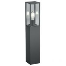 Trio - Garonne Modern Outdoor Bollard Anthracite IP44