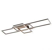 Trio - Irvine Modern 60W led Semi Flush Light Anthracite 3000-6500K Remote control