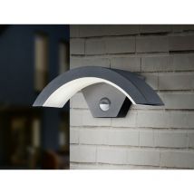 Trio - Leuchten led Sensor-Außen-Wandleuchte Ohio anthrazit Bewegungsmelder Außen-Wandleuchte