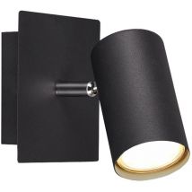 Trio Lighting - trio leuchten 802400132 marley spot mural en métal noir mat 1 x GU10