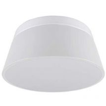 Plafoniera Baroness Cono Bianco Ø45 cm Doppia Illuminazione Trio Lighting