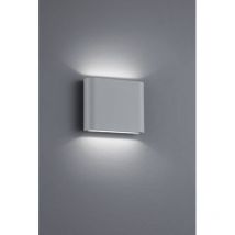 Rechteckige Wandleuchte Thames ii Led Double Emission IP54 Aluminium L11 cm Trio Lighting