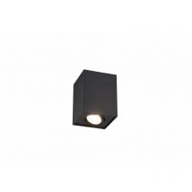 Plafoniera Biscuit Nero Cubo Spot GU10 Orientabile Trio Lighting