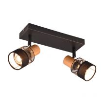 Trio Leuchten - Trio lighting nandini spots 2xe14 max 10w noir - 811700232