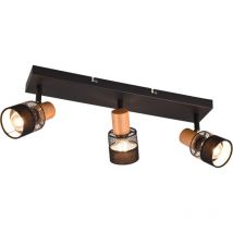Trio lighting nandini spots 3xe14 max 10w noir - 811700332