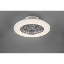 Trio Lighting Stralsund Ventilateur de lustre à DEL à intensité variable en aluminium