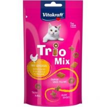 Trio Mix volaille Chat - Le Sachet de 60g (4008239288165) - Vitakraft