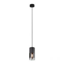 Trio - Robin Modern Slim Pendant Ceiling Light Black Matt