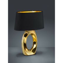 Defibrico - Trio Taba Modern Table Lamp with Oval Shade Gold