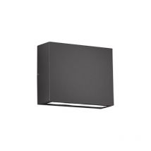 Trio - Thames Modern 2 Light Outdoor Up Down Wall Lamp Anthracite 3000K IP54