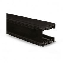 Vision-el - Carril Bidireccional Trifásico para Focos led AC220/240V IP20 Negro 2m