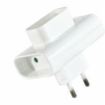 ARCOTEC – Multiprise Triplite 6A – 230V, 6A, 150x75x50mm – Nombre prise(s), Longueur, Puissance, Quantité par pack, Intensité courant
