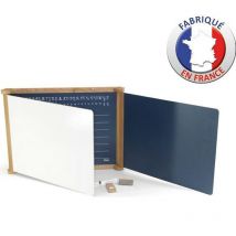 Tableau Triptyque en Bois Jeujura Teinté Chene 59 x 46 cms