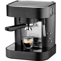 Trisa Espresso Perfetto Machine À Expresso Noir, Acier Inoxydable 1275 W