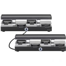 Trisa - Style Connect Appareil à raclette 8 poêlons, revêtement anti-adhésif noir