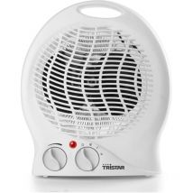 Tristar KA-5039 Heizlüfter mit Ventilatorfunktion, mit 3 einstellbaren Leistungsstufen, regelbarer Heizstufe, integrierter Griff, Überhitzungsschutz