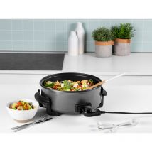 Tristar - Elektrische Multifunktionspfanne Ø30cm, 5L, 1500Watt, Warmhaltepfanne Glasdeckel