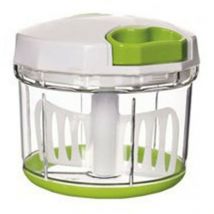 Tritatutto manuale grande 3 lame in acciaio mixer frusta monta e mescola per casa cucina da 900ml movimento a corda