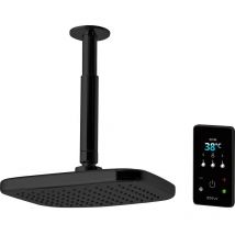 Triton - Envi 9.0Kw Thermo Black Electric Shower c/w Ceiling Fed Fixed Head