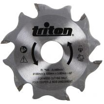 Triton - Fräsblatt für Flachdübelfräse 100 mm tbjc