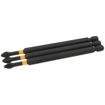 Punte ad impatto Phillips per cacciavite 3 p.zi PH2, 110 mm - Triton