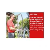 Tritt/armauflage fÜr leiter-teleskopleitern