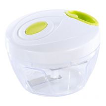 Mediawave Store - Trituradora manual de cuerda EN-20604 mezcla y tritura alimentos Color: Verde