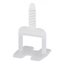 Fliesen-Nivelliersystem, Gewindelaschen, weiß - FLN112 - Triuso